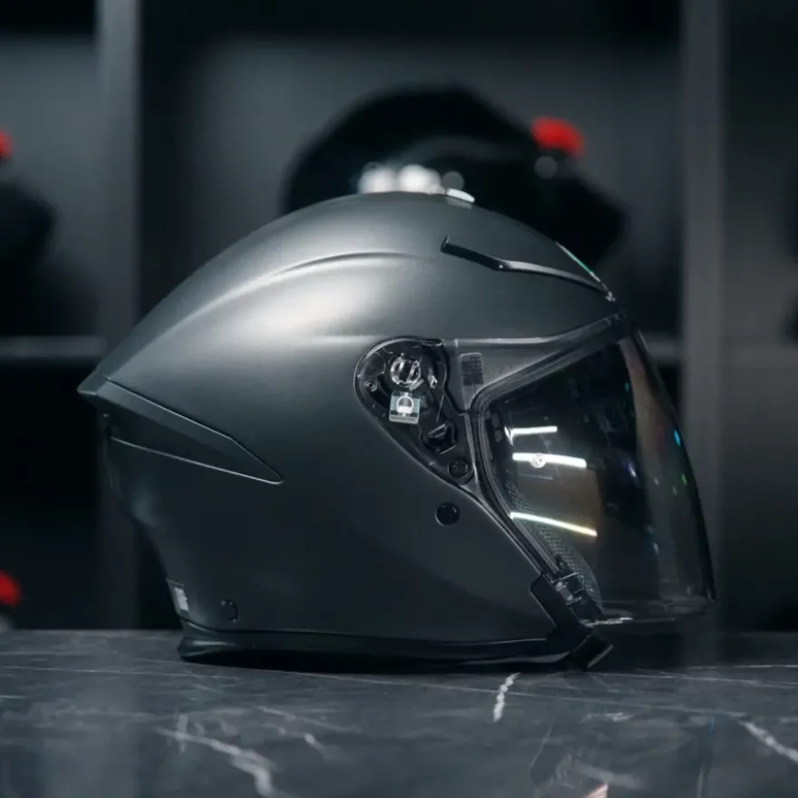 AGV K5 Jet Evo E2206 Mono Matt Black