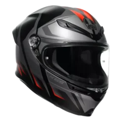 AGV K6 S Karve Matt Black Grey Red