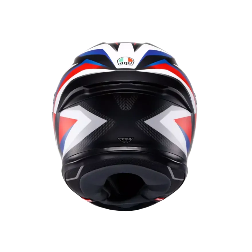 AGV K6 S Timewarp Matt Black Red Blue
