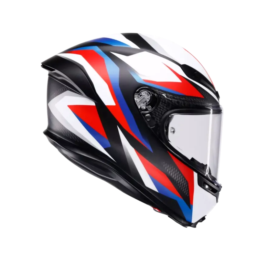 AGV K6 S Timewarp Matt Black Red Blue
