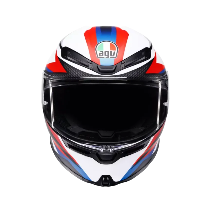 AGV K6 S Timewarp Matt Black Red Blue