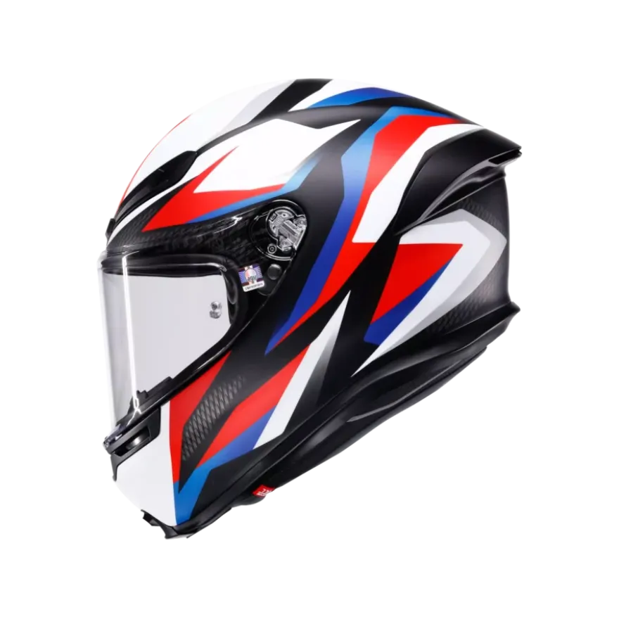 AGV K6 S Timewarp Matt Black Red Blue
