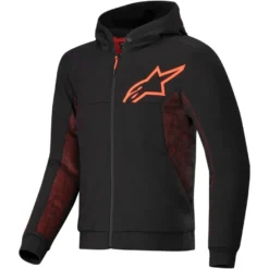 Alpinestars Chrome Hoodie Black / Red