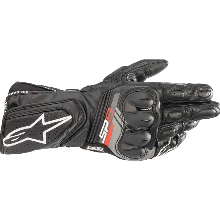 Alpinestars SP-8 V3 Gloves Black White