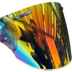 Arai VAS-Z vizier Iridium Rood