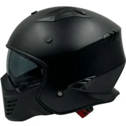 Helm Vito Jet Bruzano Mat Zwart