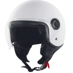 Helm Vito Jet Loreto Glans Wit