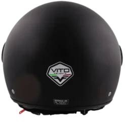 Helm Vito Jet Loreto Mat Zwart