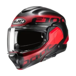 HJC F100 Hetal Rood/Zwart