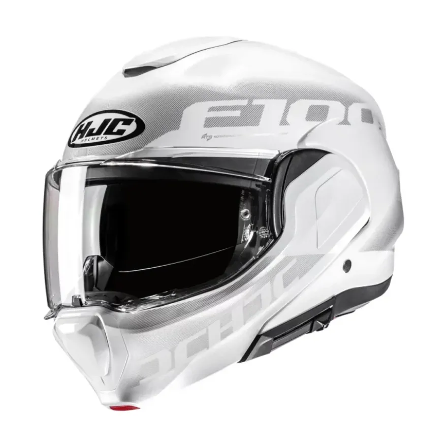 HJC F100 Hetal Wit Grijs