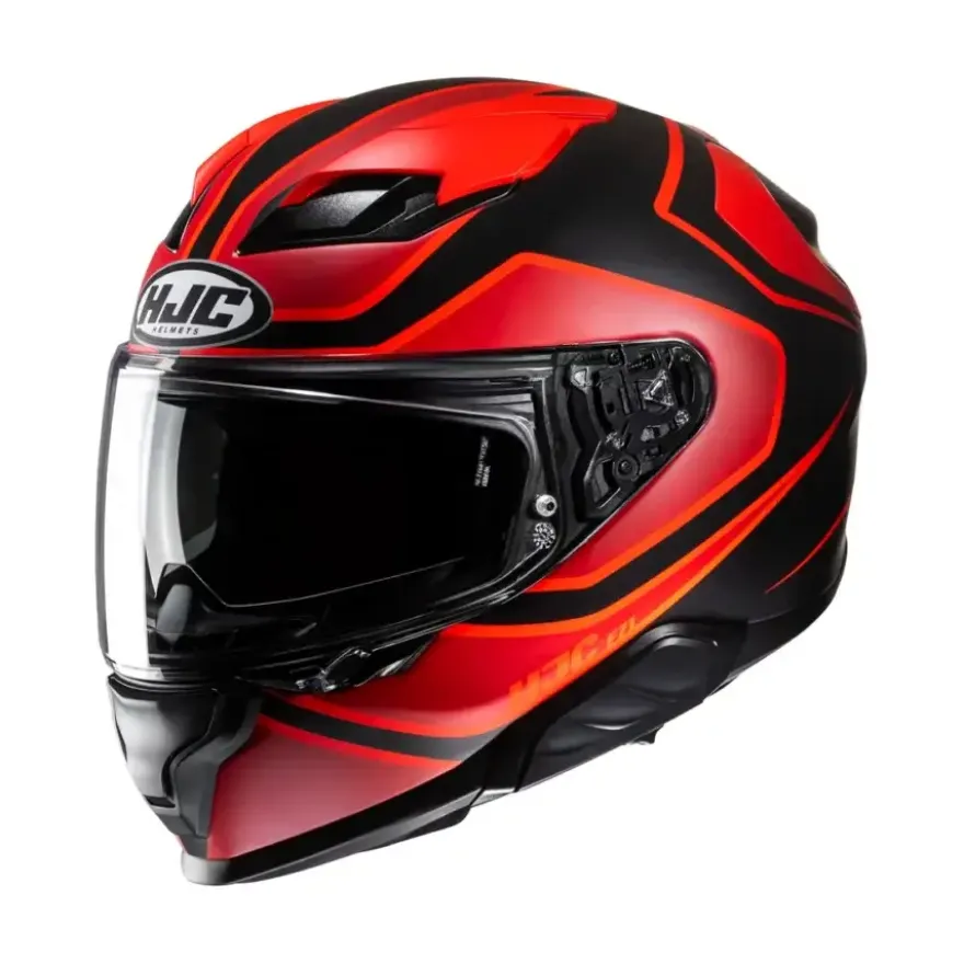 HJC F71 Idle Zwart-Rood