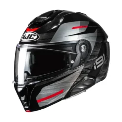 HJC i91 Dusk Zwart Rood