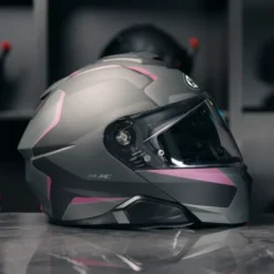 HJC i91 Felio Zwart Roze
