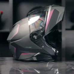 HJC i91 Felio Zwart Roze