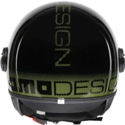 Momo FGTR Classic Stripes Glossy Black Yellow Fluo