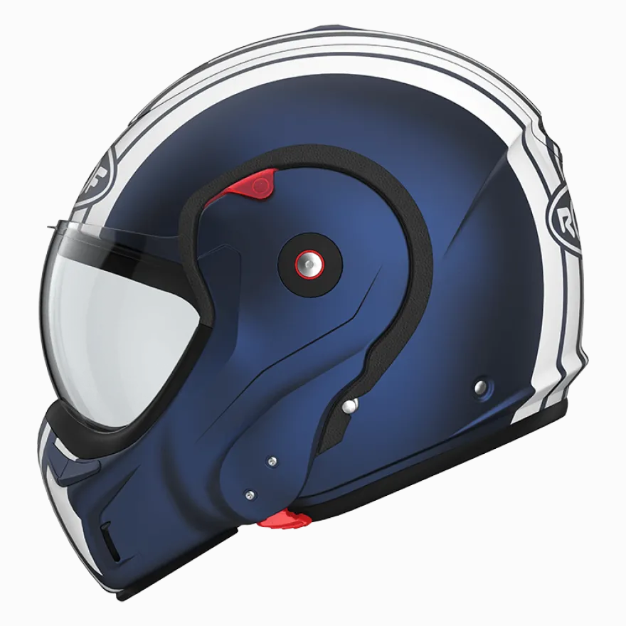 Roof RO9 Boxxer 2 Stripes Dark Blue Matt White