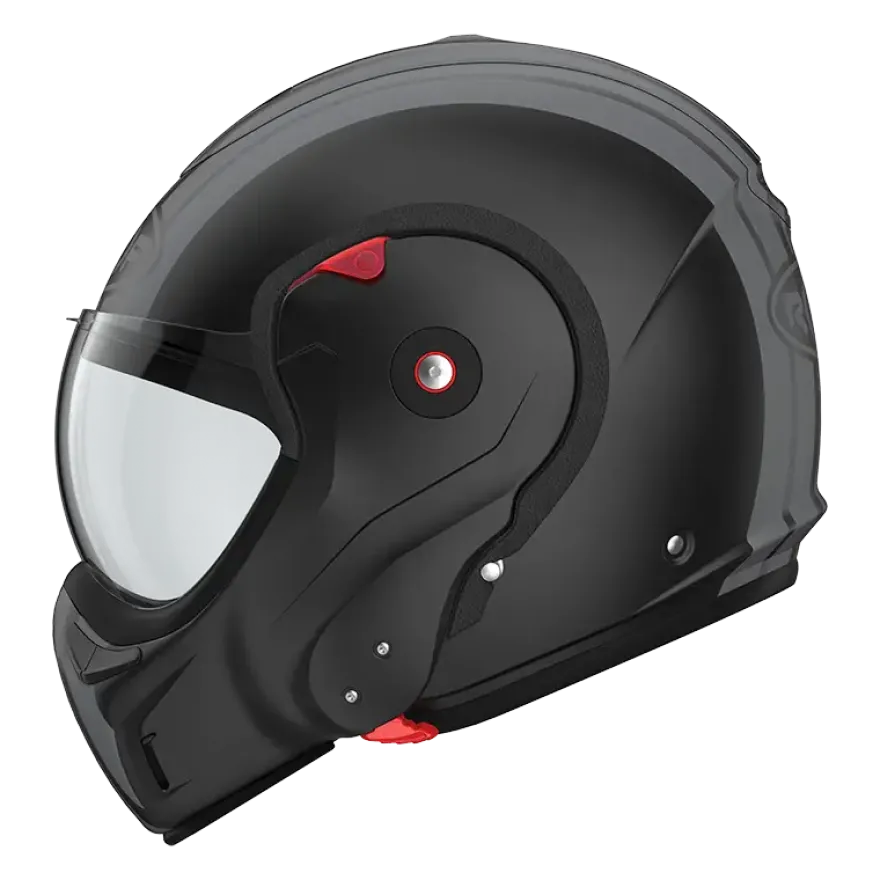 Roof RO9 Boxxer 2 Stripes Matt Black Steel