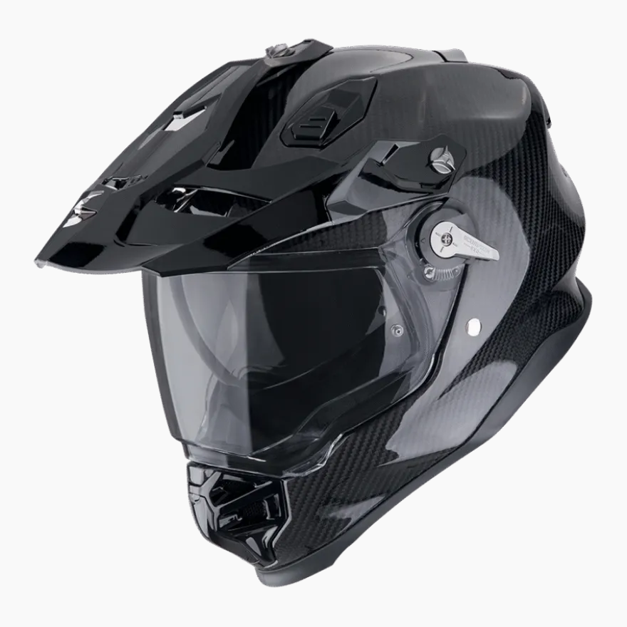 Scorpion ADF9000 Carbon Solid Glossy Black
