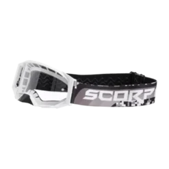 Scorpion Crossbril / Goggle White-Black E24
