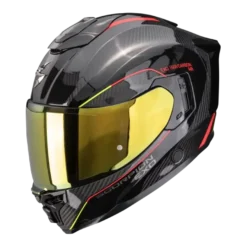 Scorpion EXO-1500 Carbon Mundi Black Red Yellow