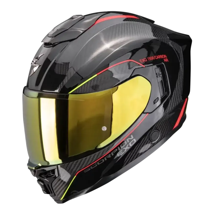 Scorpion EXO-1500 Carbon Mundi Black Red Yellow