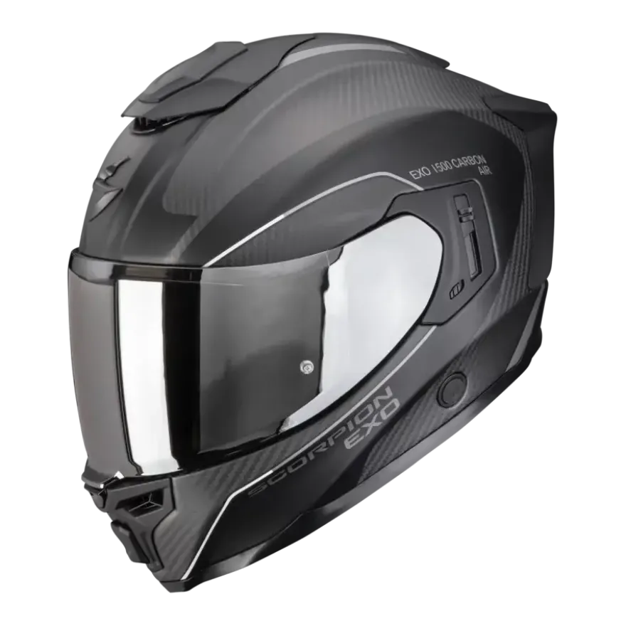 Scorpion EXO-1500 Carbon Mundi Matt Black Silver