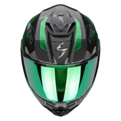 Scorpion EXO-1500 Carbon Platted Black Green