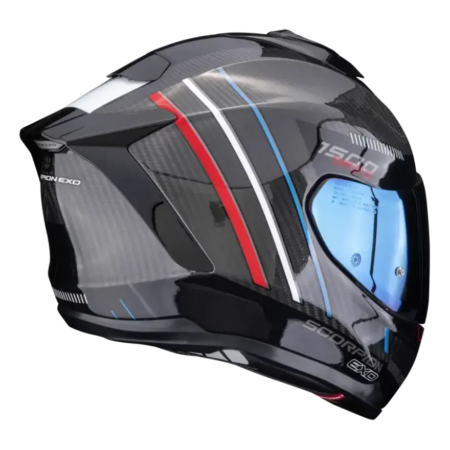 Scorpion EXO-1500 Carbon Zity Black Red Blue