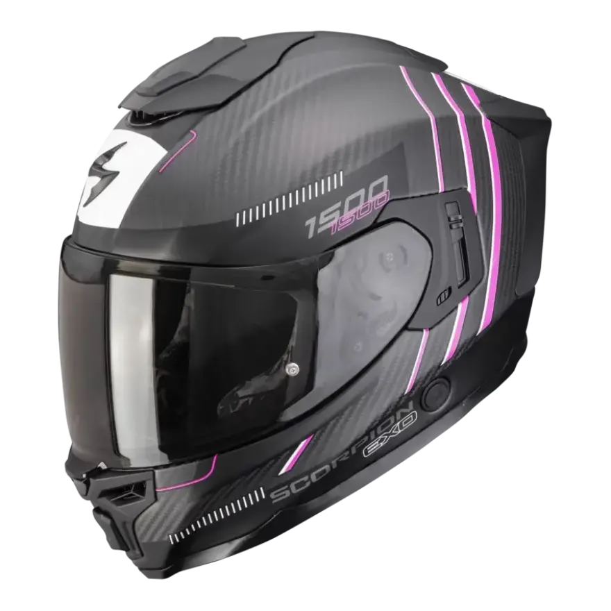 Scorpion EXO-1500 Carbon Zity Matt Black Pink