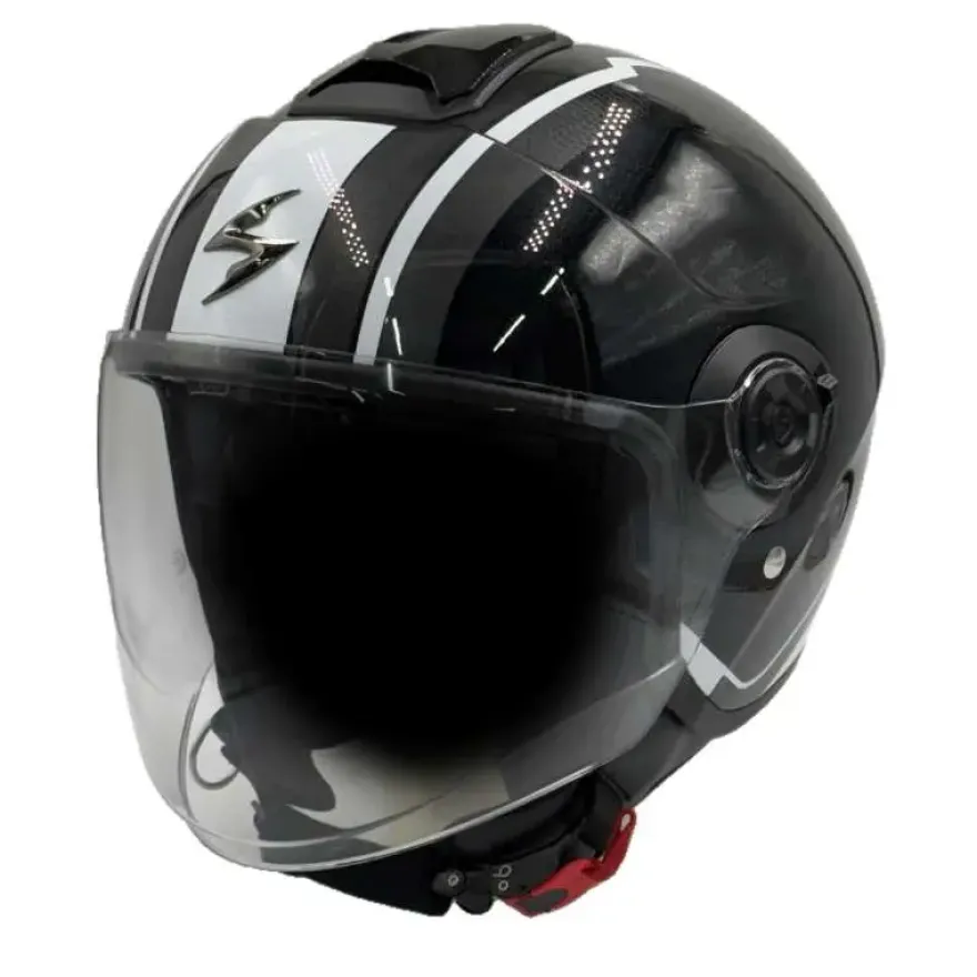 Scorpion Exo-City II Vel Metal Black-White
