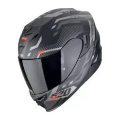 Scorpion Exo-520 Evo Air Ranka Matt Black-Silver-Red