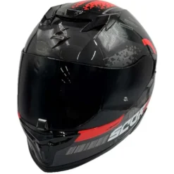 Scorpion Exo-520 Evo Air Titan Metal Black-Red