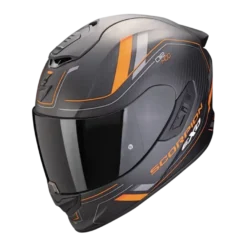 Scorpion Exo-1400 Evo II Carbon Air Mirage Matt Black-Orange