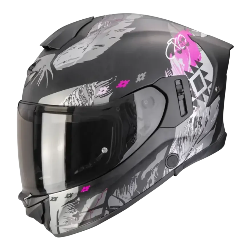 Scorpion EXO-530 Hadji Matt Black Pink