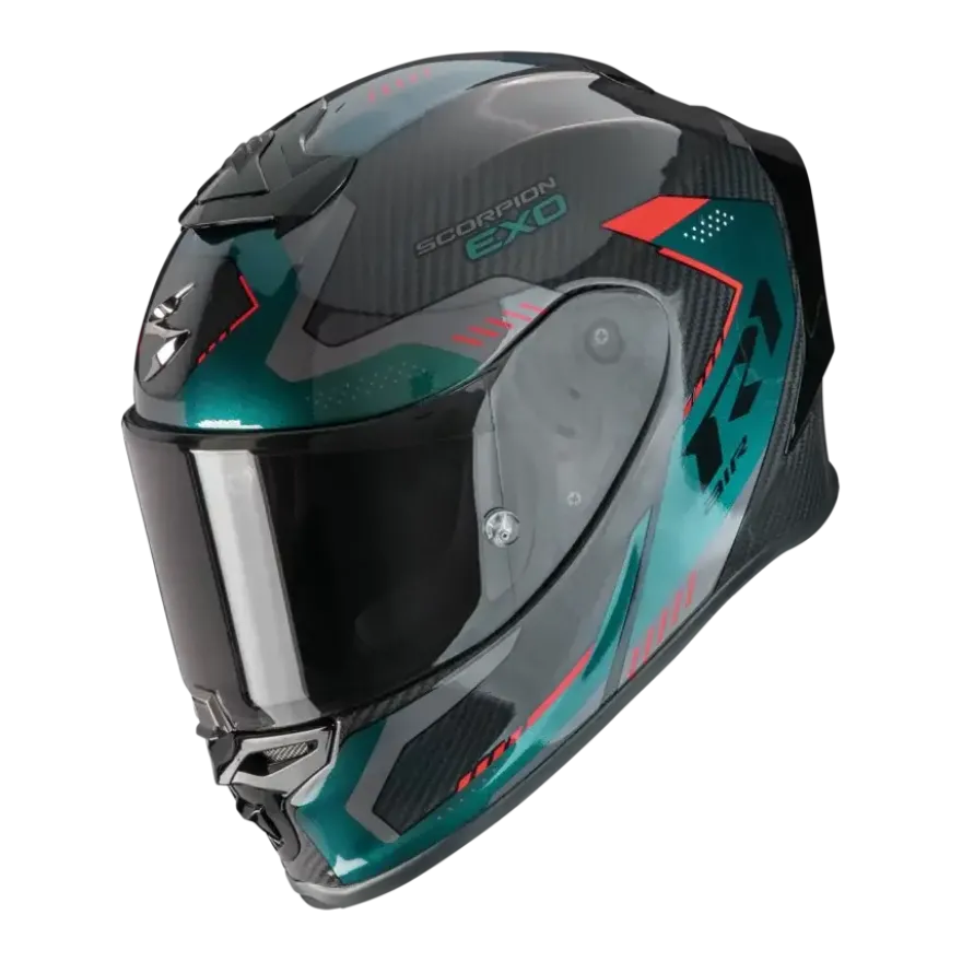 Scorpion Exo-R1 Evo Carbon Air Propel Black Green