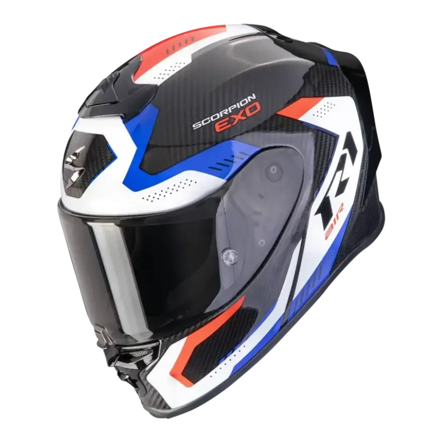 Scorpion Exo-R1 Evo Carbon Air Propel Black White Red
