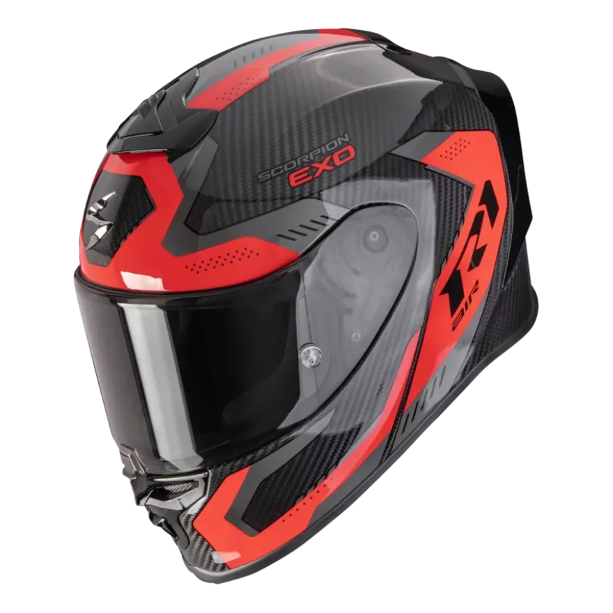 Scorpion Exo-R1 Evo Carbon Air Propel Black Red
