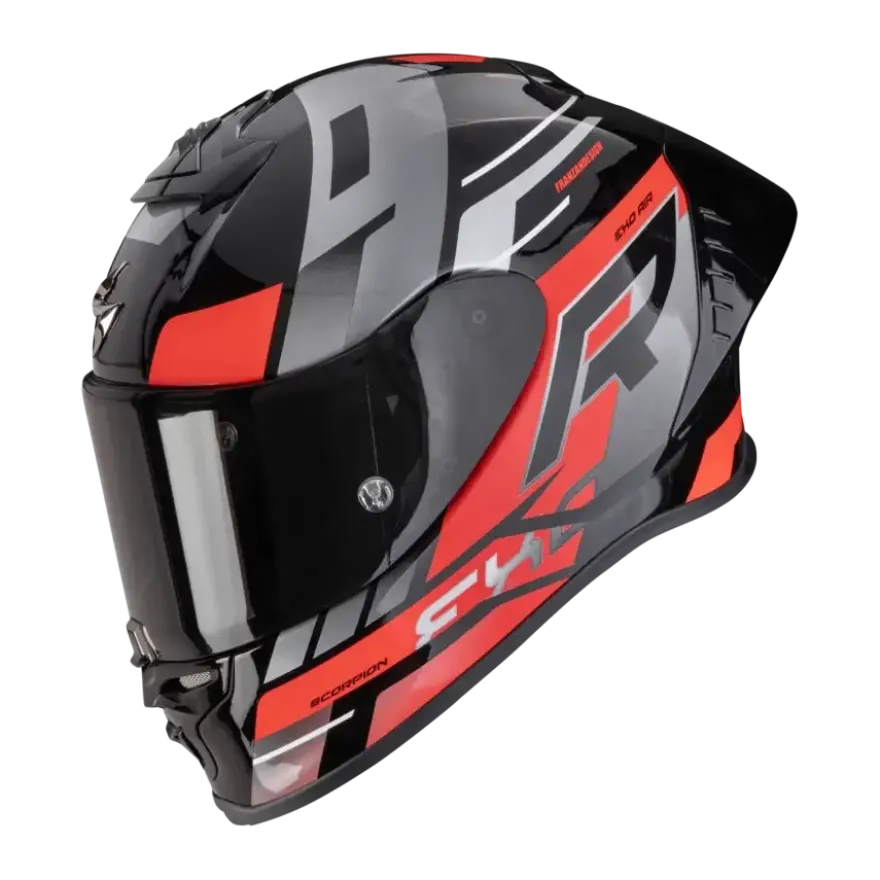 Scorpion EXO-R1 Evo II Adrenaline Black Red Silver
