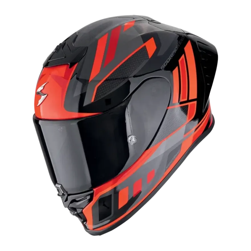 Scorpion EXO-R1 Evo II Vital Black Silver Red