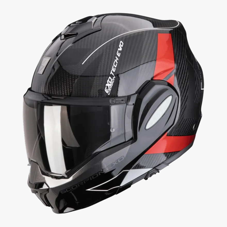 Scorpion Exo-Tech Evo Carbon Cad Black Red