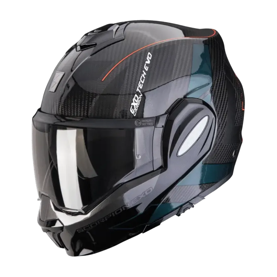 Scorpion Exo-Tech Evo Carbon Cad Black Green