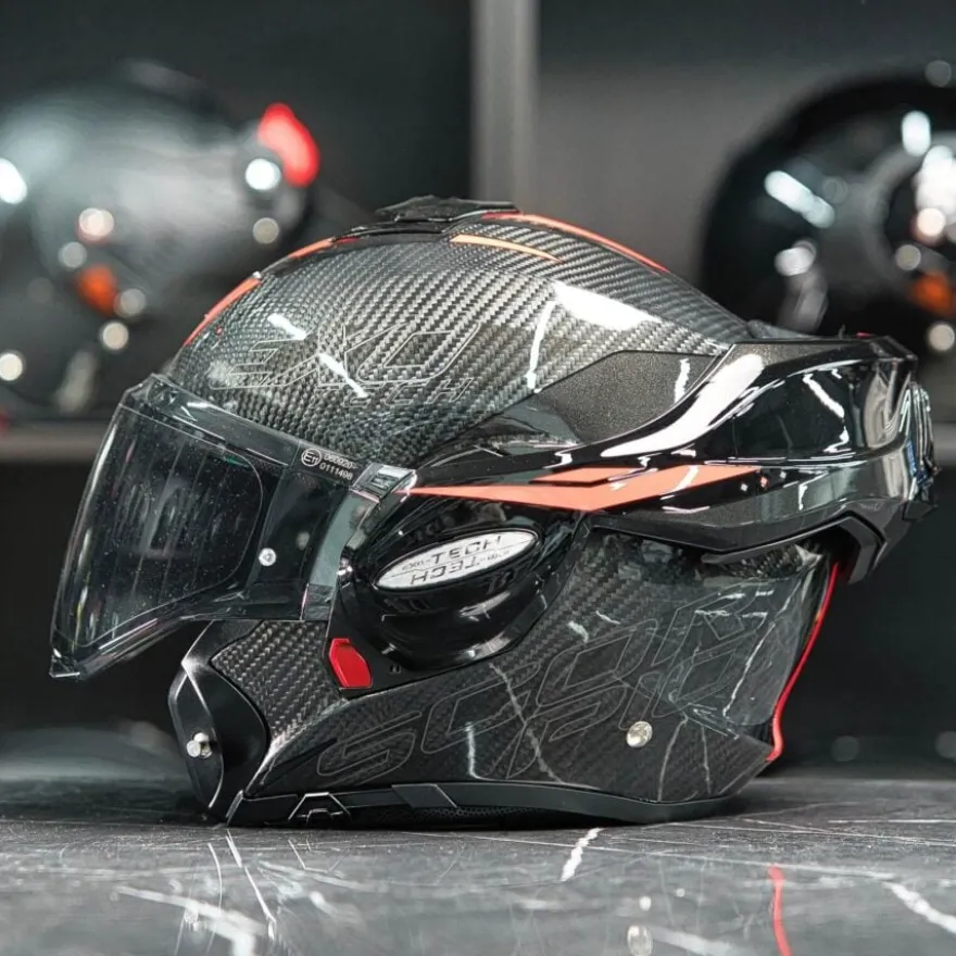 Scorpion Exo-Tech Evo Carbon Rover Black-Red