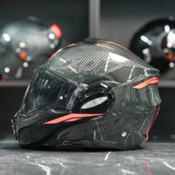Scorpion Exo-Tech Evo Carbon Rover Black-Red