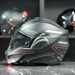 Scorpion Exo-Tech Evo Conquer Matt Black-Red