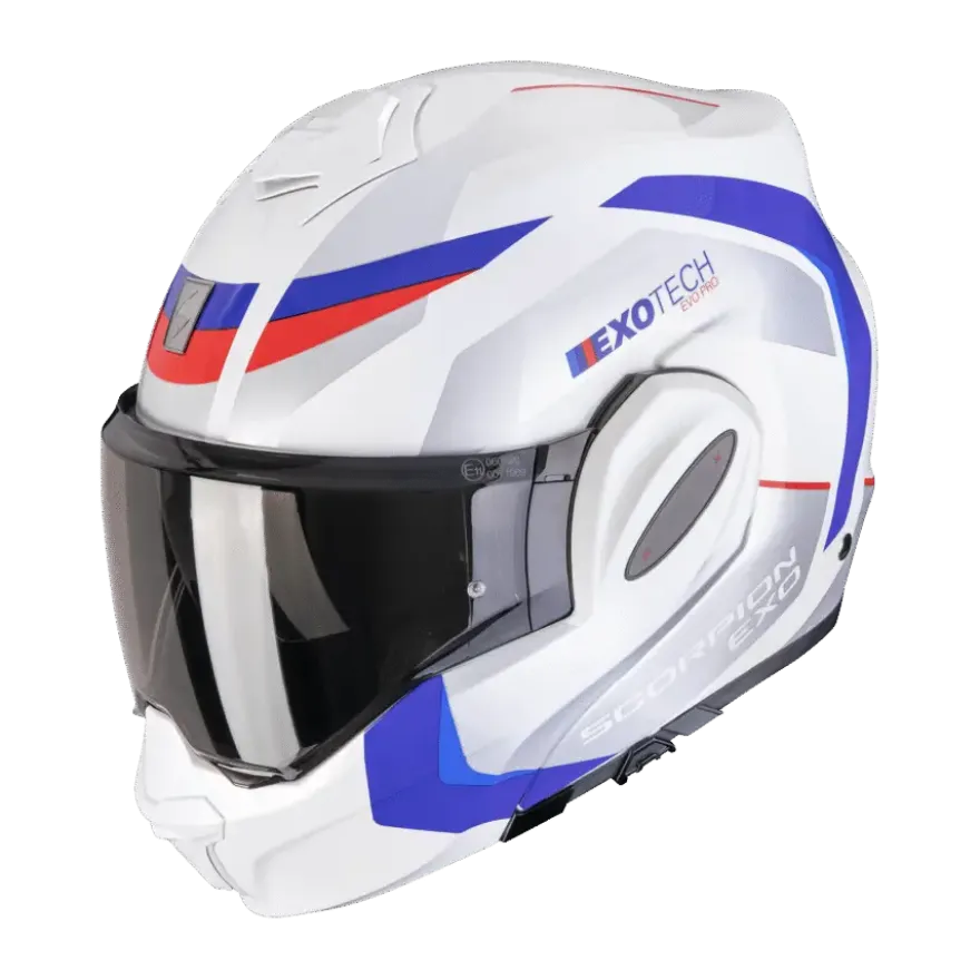 Scorpion Exo-Tech Evo Pro Acuti White Blue Red