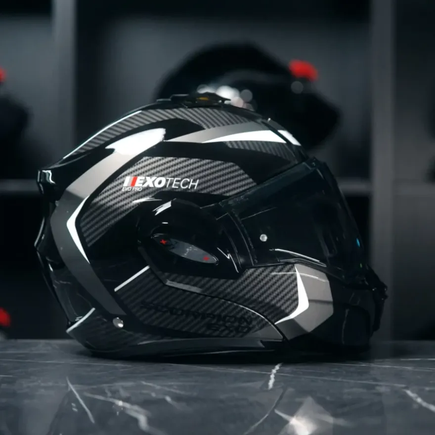 Scorpion Exo-Tech Evo Pro Acuti Black Silver