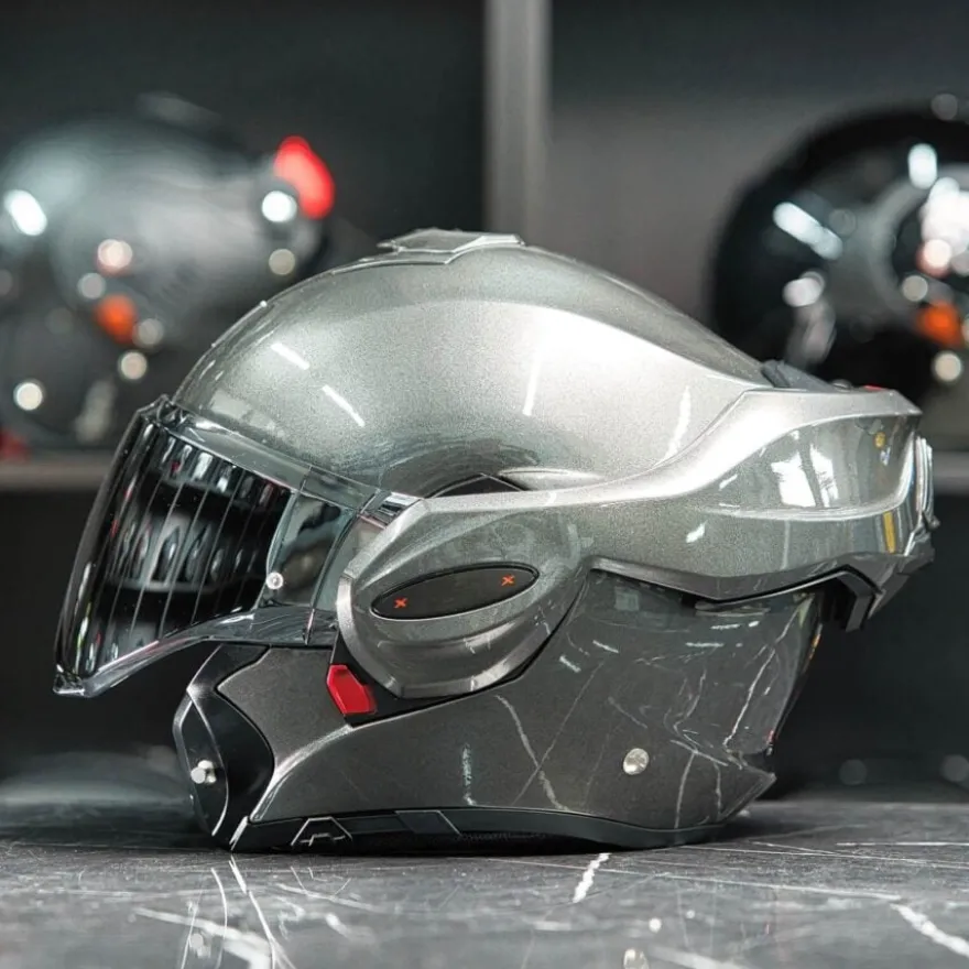 Scorpion Exo-Tech Evo Pro Solid Metallic grey