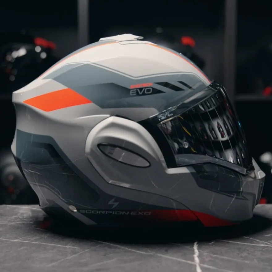 Scorpion Exo-Tech Evo Socius Grey Red