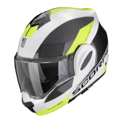 Scorpion Exo-Tech Evo Team White-Neon-Yellow