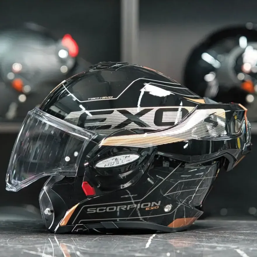 Scorpion Exo-Tech Evo Traveller Black Copper